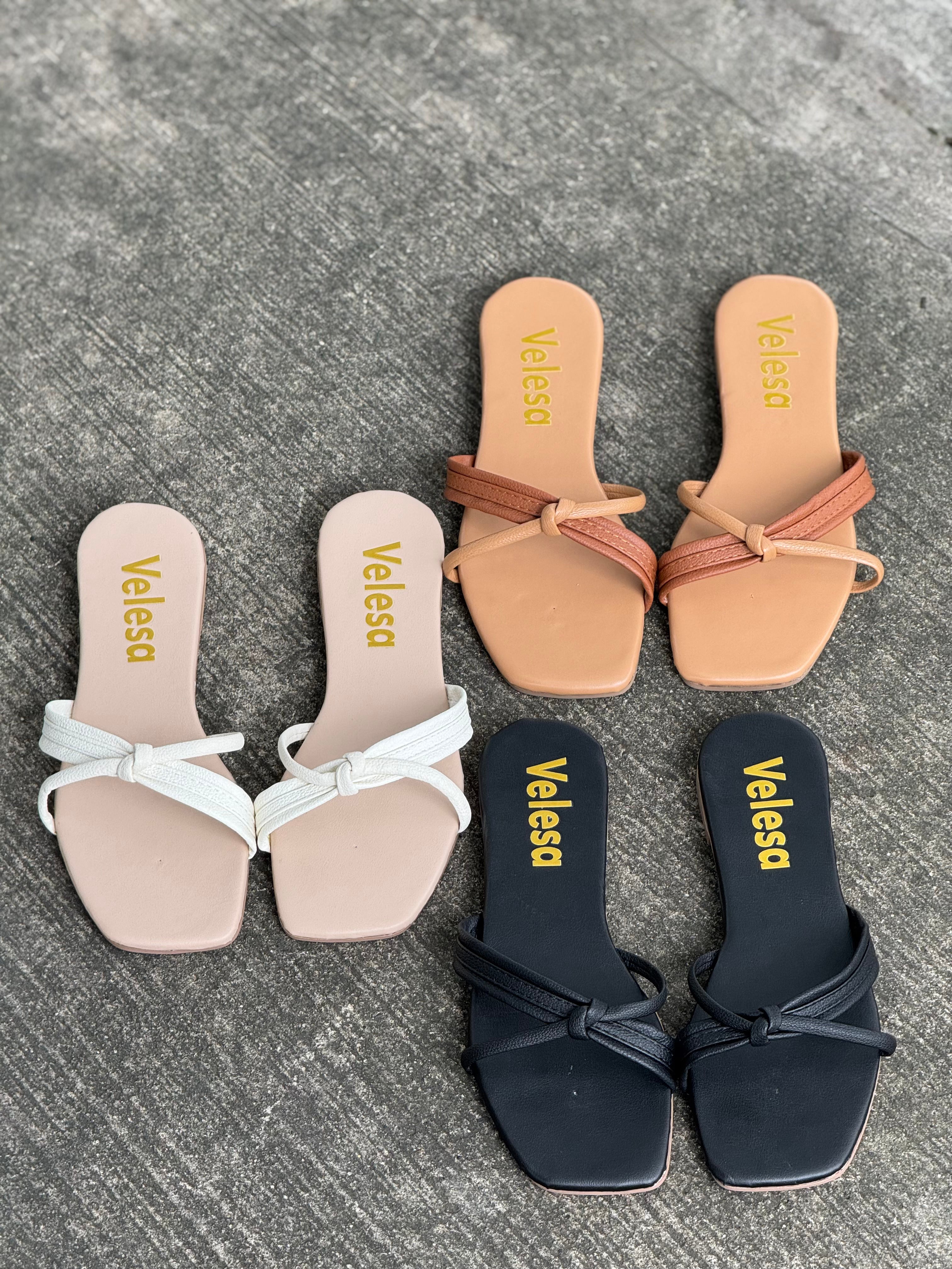 Trio Sandalia Plana Velesa – ¡LLEVA 3x1! 🌟