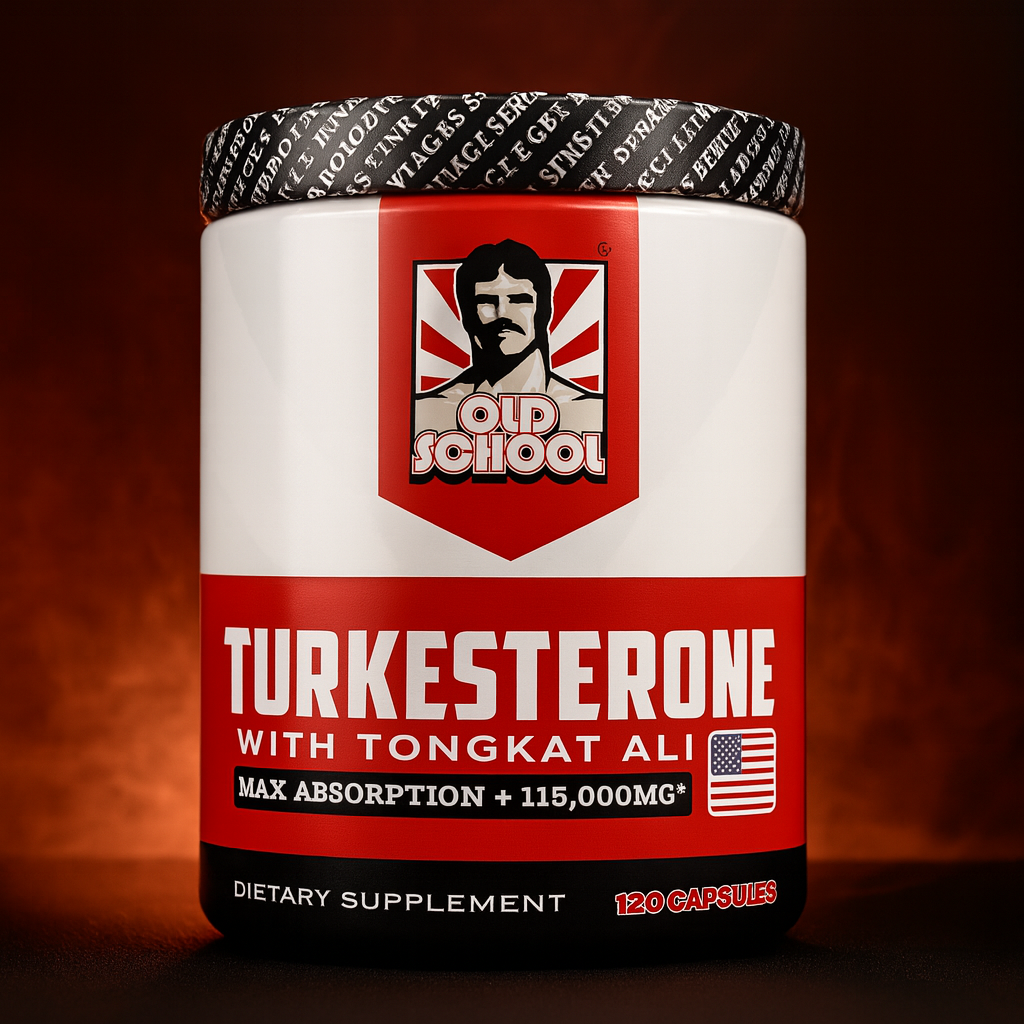 Turkesterone 💪 Testosterone Booster (120 Capsulas)